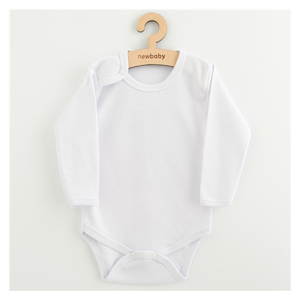 Body hosszú ujjú New Baby II - fehér