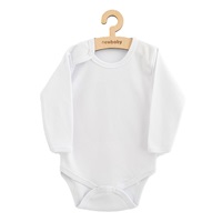 Body hosszú ujjú New Baby II - fehér