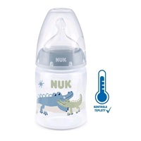 Baba cumisüveg NUK First Choice Temperature Control 150 ml blue