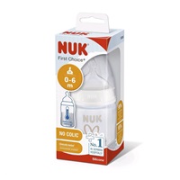 Baba cumisüveg NUK First Choice Temperature Control 150 ml white