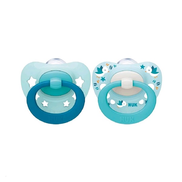 Baba cumi NUK Signature 0-6h 2 db fiú