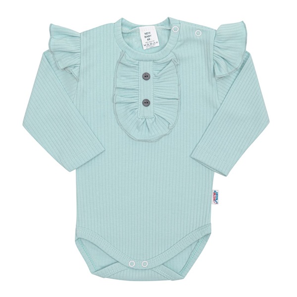 Baba body New Baby Stripes jégkék