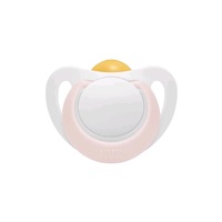 NUK Star baba cumi latex 0–6 h, rózsaszín
