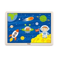 Gyermek fa puzzle Viga Cosmos