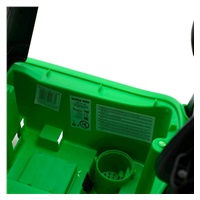 Zenélő bébitaxi vezetőrúddal Baby Mix RACER fehér (a csomagolás sérült)