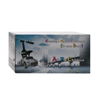 Zenélő bébitaxi vezetőrúddal Baby Mix RACER fehér (a csomagolás sérült)