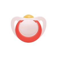 NUK Star baba cumi latex 18-36 h, piros