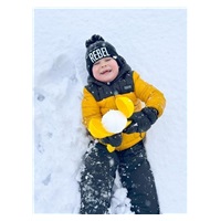 Hógolyó készítő Baby Mix Ballmaker piros