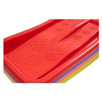 Hócsúszka mozgatható fogantyúval Baby Mix SNOW ARROW 74 cm piros
