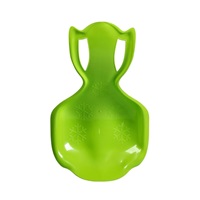 Gyerek műanyag hócsúszka popsi szánkó Baby Mix COMFORT LINE XL zöld