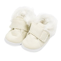 Baba téli velúr cipő New Baby 6-12 h bézs