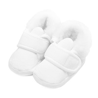 Baba téli velúr cipő a kereszteléshez New Baby 3-6 h fiú