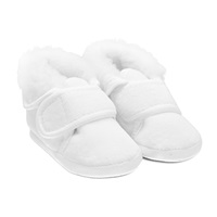 Baba téli velúr cipő a kereszteléshez New Baby 3-6 h fiú