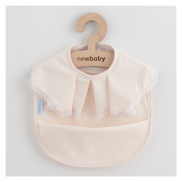 Luxus mosható előke New Baby 34 x 25 cm girl