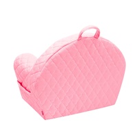 Gyermek fotel Velvet New Baby Felhőcske rózsaszín