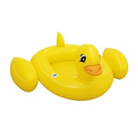 Bestway felfújható gyerekcsónak hangjelzéssel Kacsa 102x99 cm