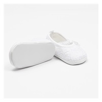 Baba csipke balettcipők New Baby fehér 12-18 h