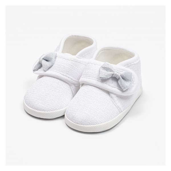 Baba cipők masnival New Baby fehér 12-18 h