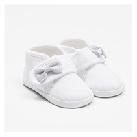 Baba cipők masnival New Baby fehér 12-18 h