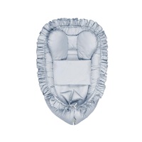 Babafészek paplannal kisbabák számára Belisima PURE blue