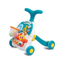 Gyermek fejlesztő bébikomp 2v1 Toyz Spark turquoise