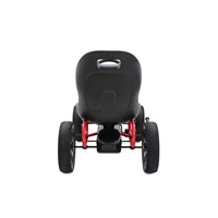Go-kart Milly Mally Abarth pedálos gyerek gokart fekete