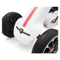 Go-kart Milly Mally Abarth pedálos gyerek gokart fekete