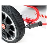 Go-kart Milly Mally Abarth pedálos gyerek gokart fekete