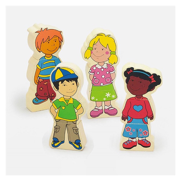 Fa mágneses figurák Viga