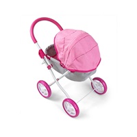 Játék babakocsi babáknak Milly Mally Dori Prestige Pink