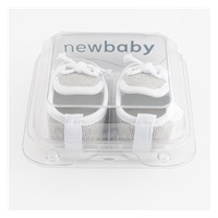 Baba mokaszin New Baby szürke 0-3 h