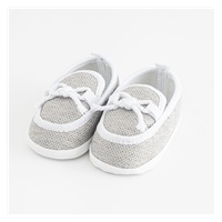 Baba mokaszin New Baby szürke 12-18 h