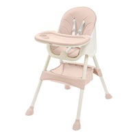 Etetőszék Baby Mix Nora dusty pink