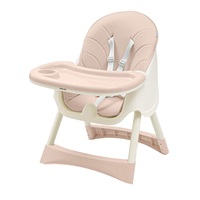 Etetőszék Baby Mix Nora dusty pink