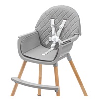 Etetőszék Baby Mix Freja wooden dark grey