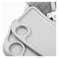 Etetőszék Baby Mix Freja wooden dark grey