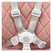 Etetőszék Baby Mix Freja wooden dusty pink