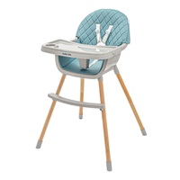 Etetőszék Baby Mix Freja wooden dusty green