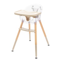 Etetőszék Baby Mix Ingrid wooden beige
