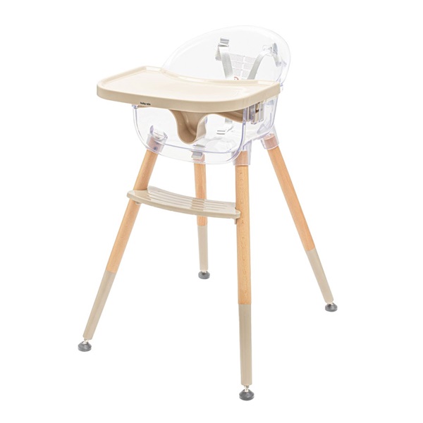 Etetőszék Baby Mix Ingrid wooden beige