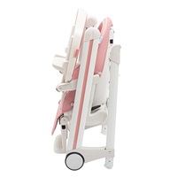 Etetőszék Muka NEW BABY dusty pink