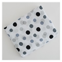 Muszlin pelenka New Baby 120x120 cm pöttyök