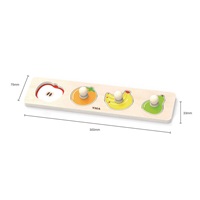 Gyermek fa puzzle Viga Gyümölcs