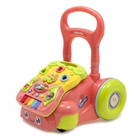 Gyermek zenélő fejlesztő járássegítő Baby Mix rózsaszín