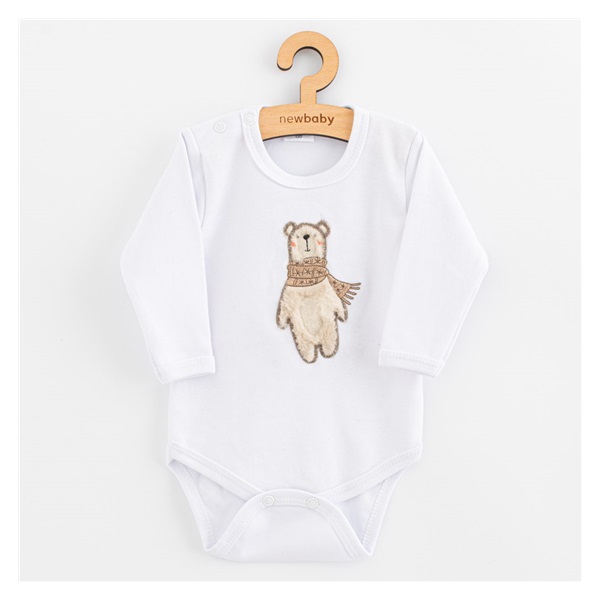 Baba hosszú ujjú body New Baby Polar Bear