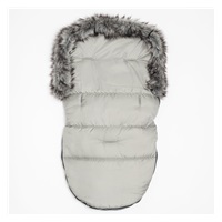 Téli lábzsák New Baby Lux Fleece szürke