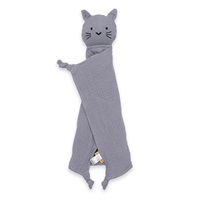 Muszlin szundikendő New Baby Cat grey