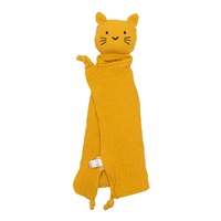 Muszlin szundikendő New Baby Cat mustard
