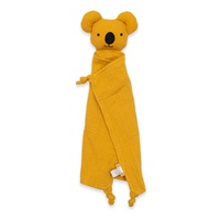 Muszlin szundikendő New Baby Koala Mustard