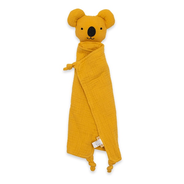 Muszlin szundikendő New Baby Koala Mustard